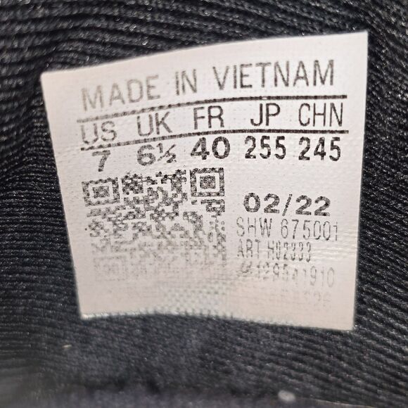 Adidas NMD R1 Refined Men's Size 7 Black White Running Shoes (H02333) - Picture 9 of 9